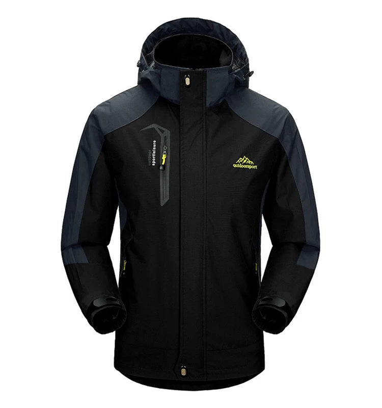Men’s Waterproof Hiking Jacket Windbreaker Outdoor Climbing Travel Coat