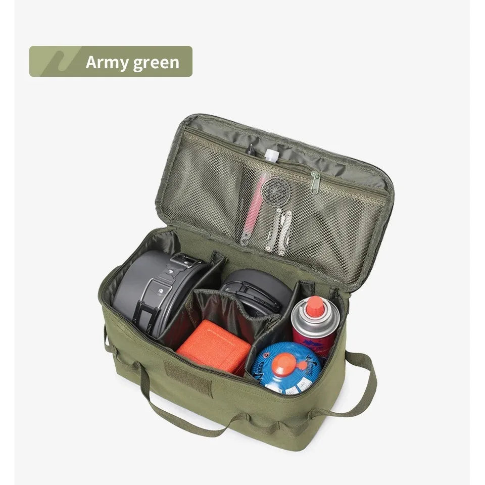Camping Gas Tank Storage Bag Large Capacity Outdoor Tool Organizer