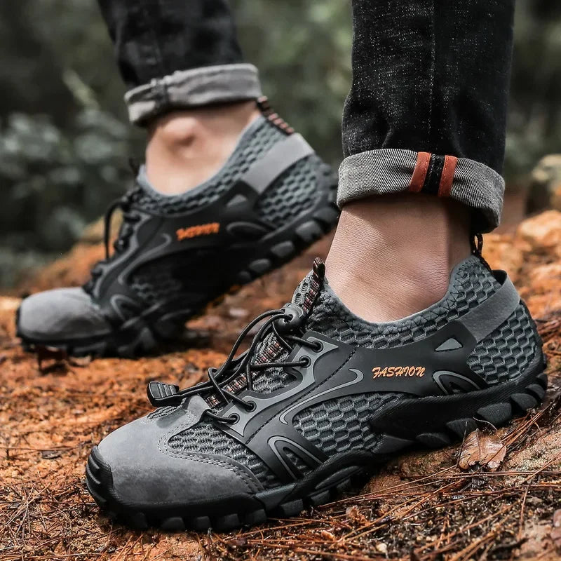 Men Wear Resistant Hiking Jogging Trekking Anti Slip Outdoor Shoes