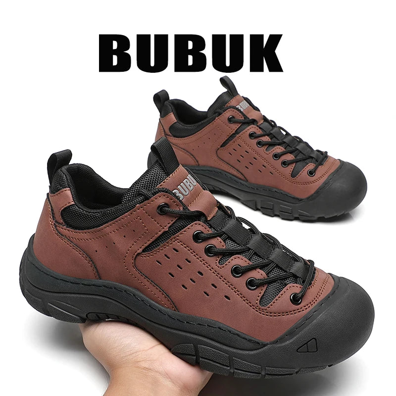 Men’s Casual Hiking Sneakers Non Slip Breathable Outdoor Trekking Shoes