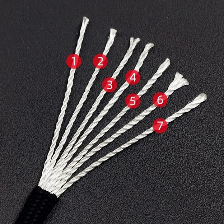 7-Core 550 Paracord Rope 4mm Camping Survival Hiking Cord
