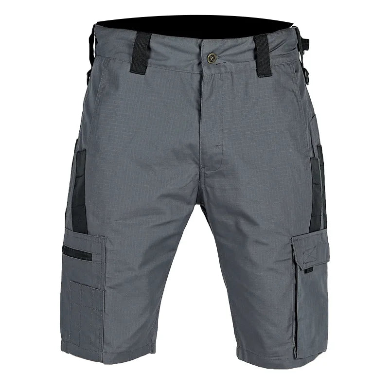 Men Tactical Camouflage Cargo Shorts Quick Dry Multi Pocket