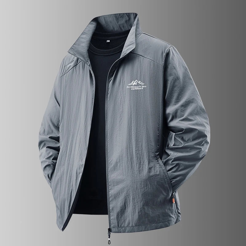 Men Summer Ultra Light UV Protection Fishing Sun Jacket Coat