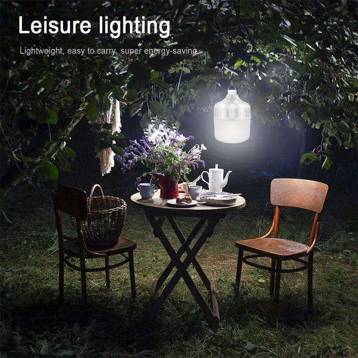 USB Rechargeable LED Camping Bulb Portable Emergency Tent Hanging Light