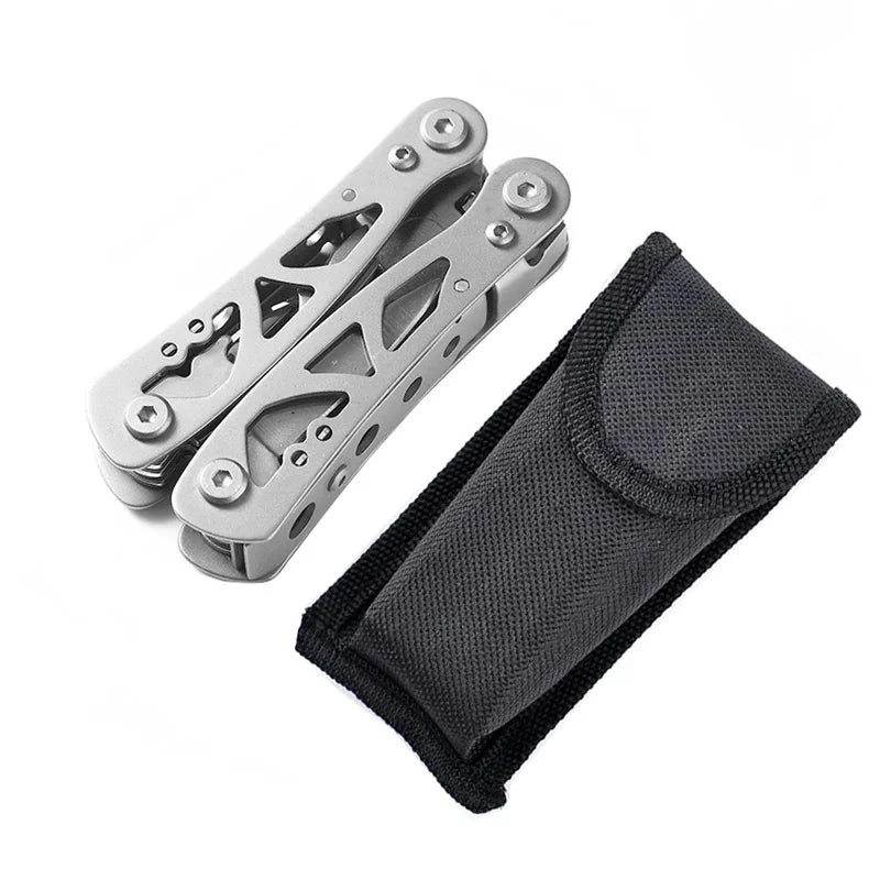 Folding Multi Tool Pliers Portable Outdoor Repair Survival Utility Tool