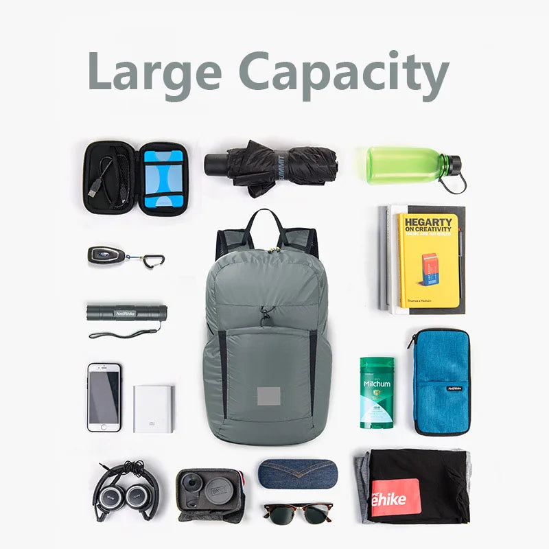 Cloudy Goose 18L 22L Waterproof Folding Hiking Backpack
