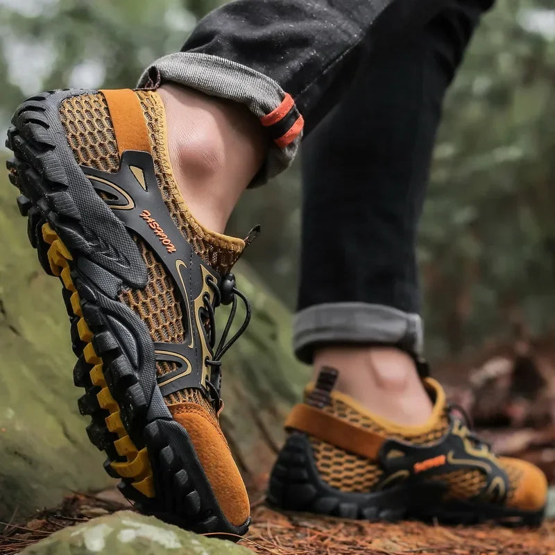 Men Wear Resistant Hiking Jogging Trekking Anti Slip Outdoor Shoes