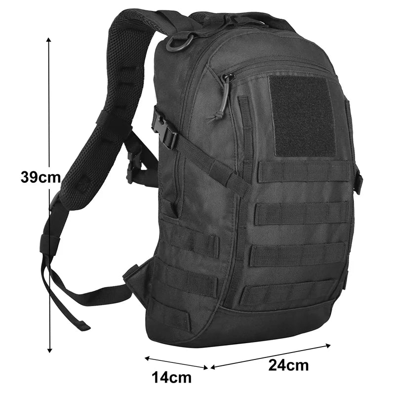 20L Tactical Hiking Backpack MOLLE EDC Travel Camping Daypack
