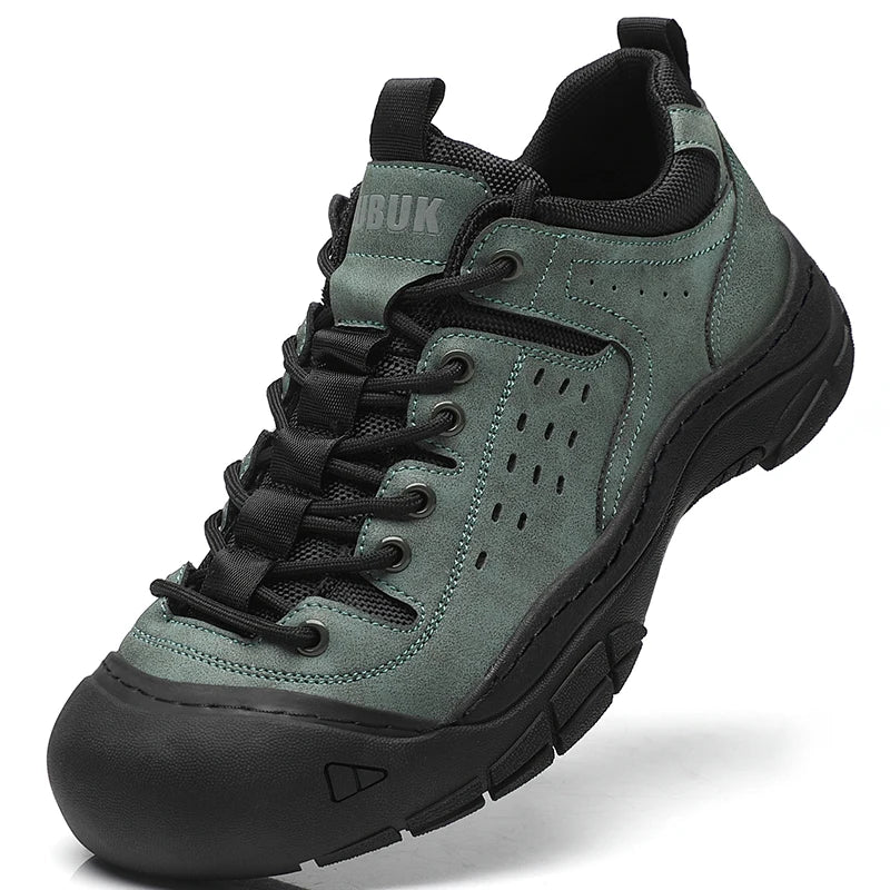 Men’s Casual Hiking Sneakers Non Slip Breathable Outdoor Trekking Shoes