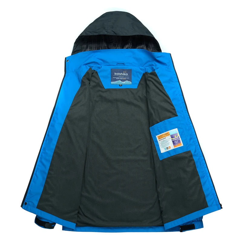 Men’s Waterproof Hiking Jacket Windbreaker Outdoor Climbing Travel Coat