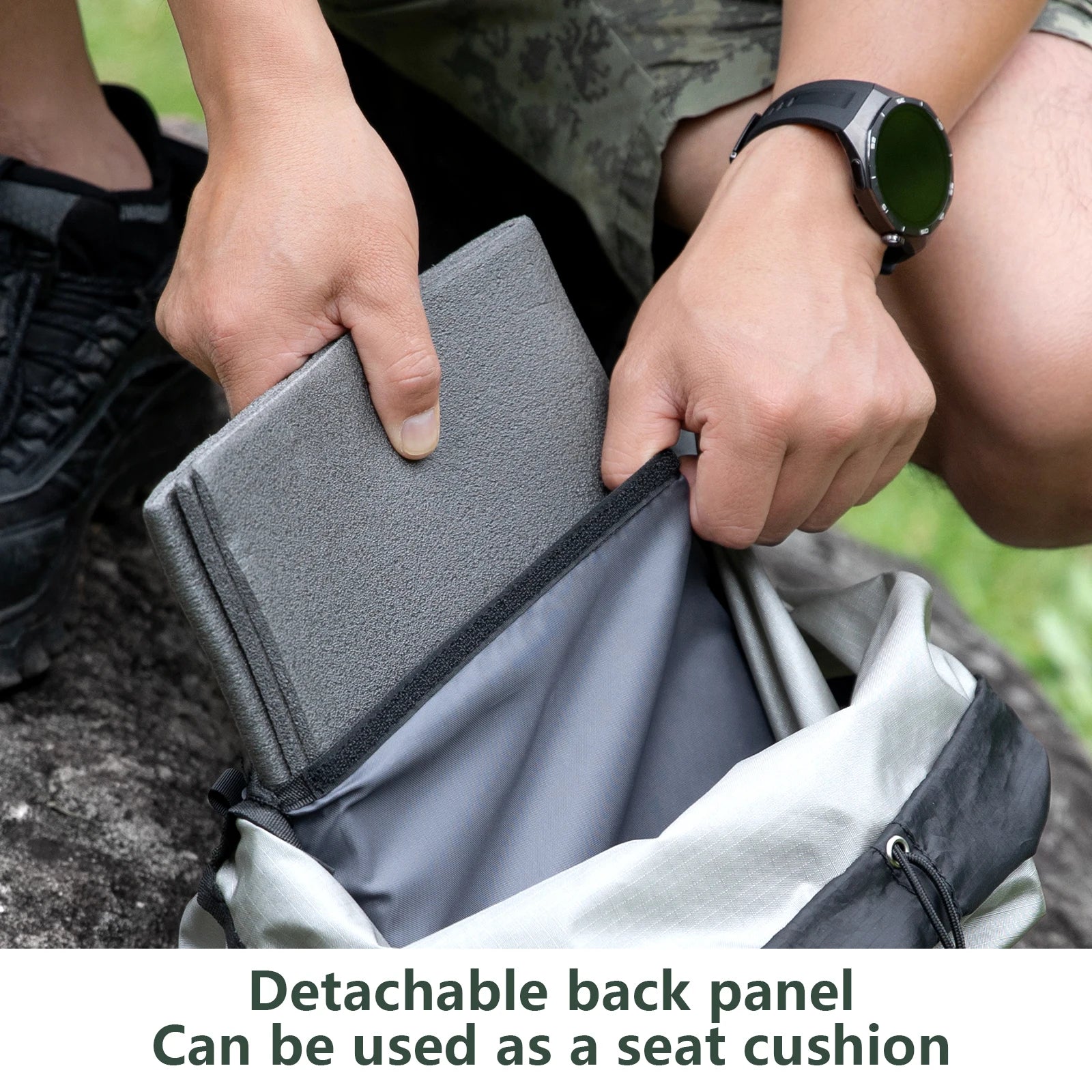 Ultralight 25+10L Camping Backpack Hiking Travel Climbing Outdoor Bag
