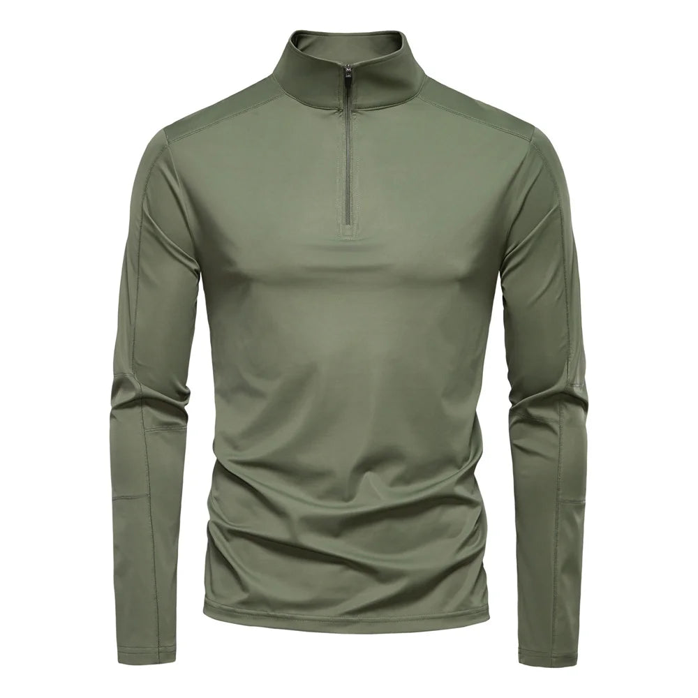Men Lightweight UV Protection Breathable Sun Shirt Outdoor Spring Tee