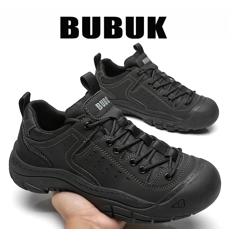 Men’s Casual Hiking Sneakers Non Slip Breathable Outdoor Trekking Shoes