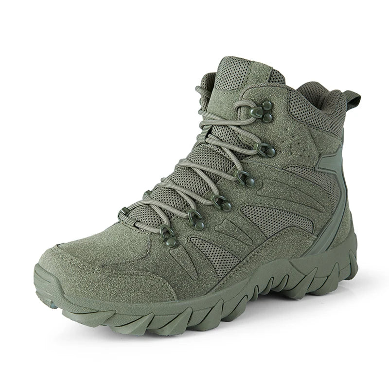Upgraded Tactical Combat Boots Anti Wear Outdoor Hiking Sneakers Men