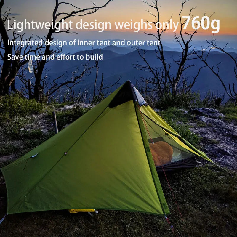 FLAME’S CREED Lanshan 1P Ultralight 3-4 Season Camping Tent