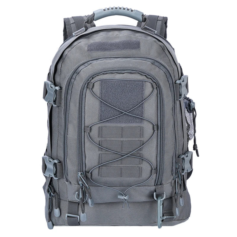 65L Tactical Hiking Backpack Large Capacity Military Camping Rucksack