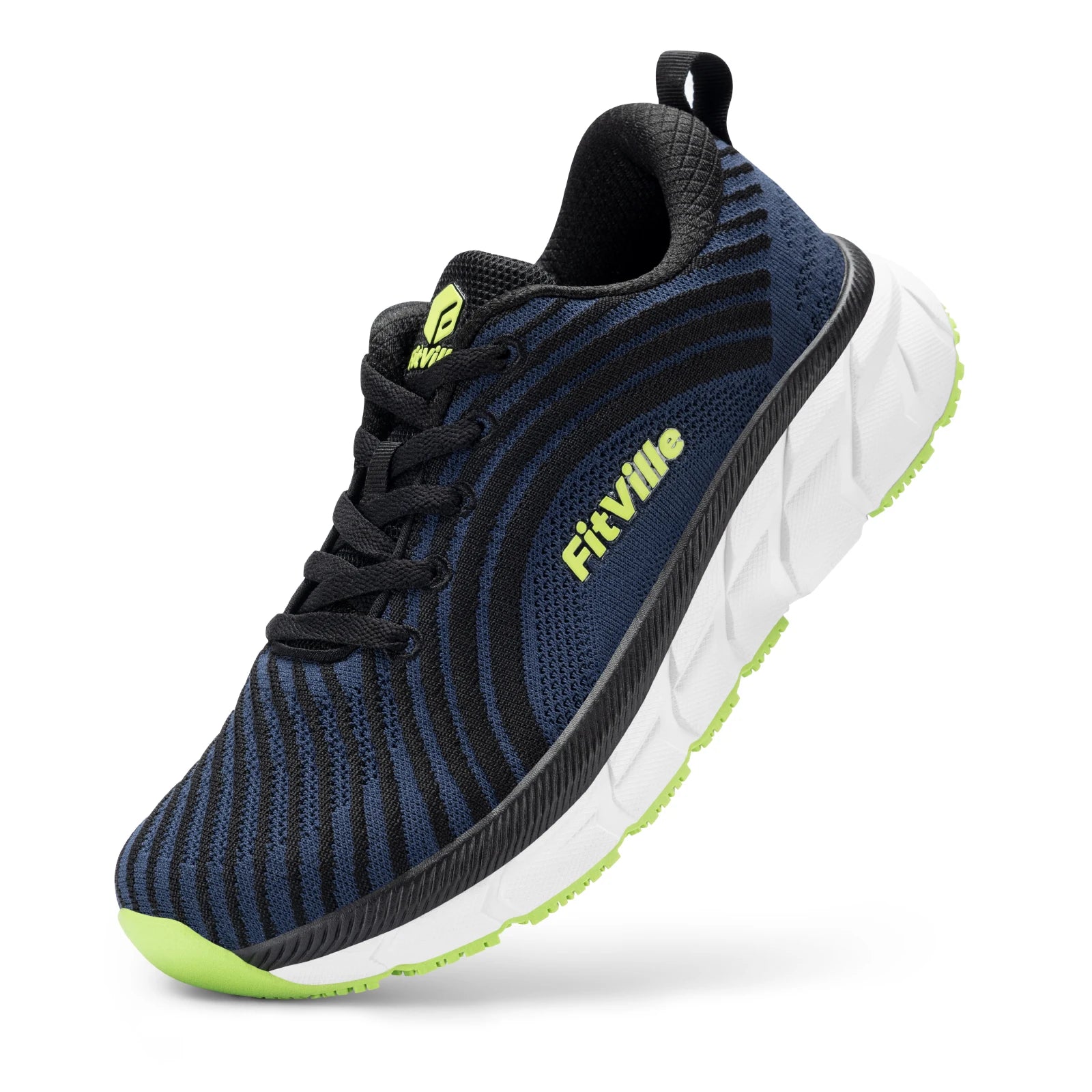 Wide Toe Box Cushioned Extra Wide Non Slip Running Shoes