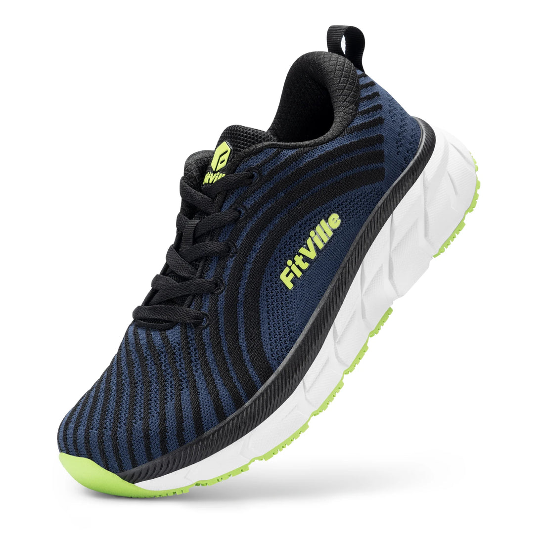 Wide Toe Box Cushioned Extra Wide Non Slip Running Shoes