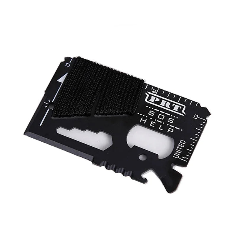 EDC Multifunctional Pocket Utility Card Outdoor Camping Survival Tool