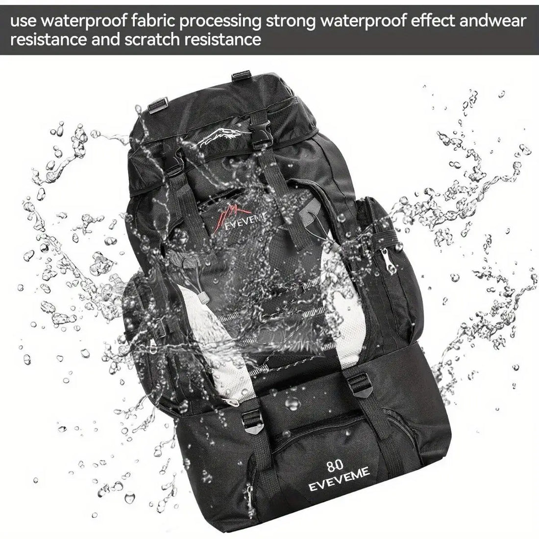70L Large Capacity Hiking Camping Ultralight Travel Sports Backpack