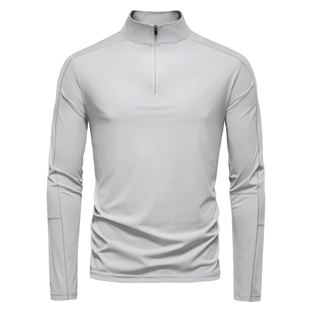 Men Lightweight UV Protection Breathable Sun Shirt Outdoor Spring Tee
