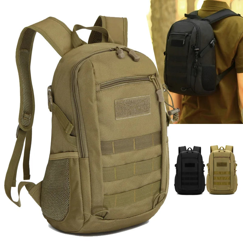 Mini Tactical Backpack 10L 20L Outdoor Hiking Fishing Daypack