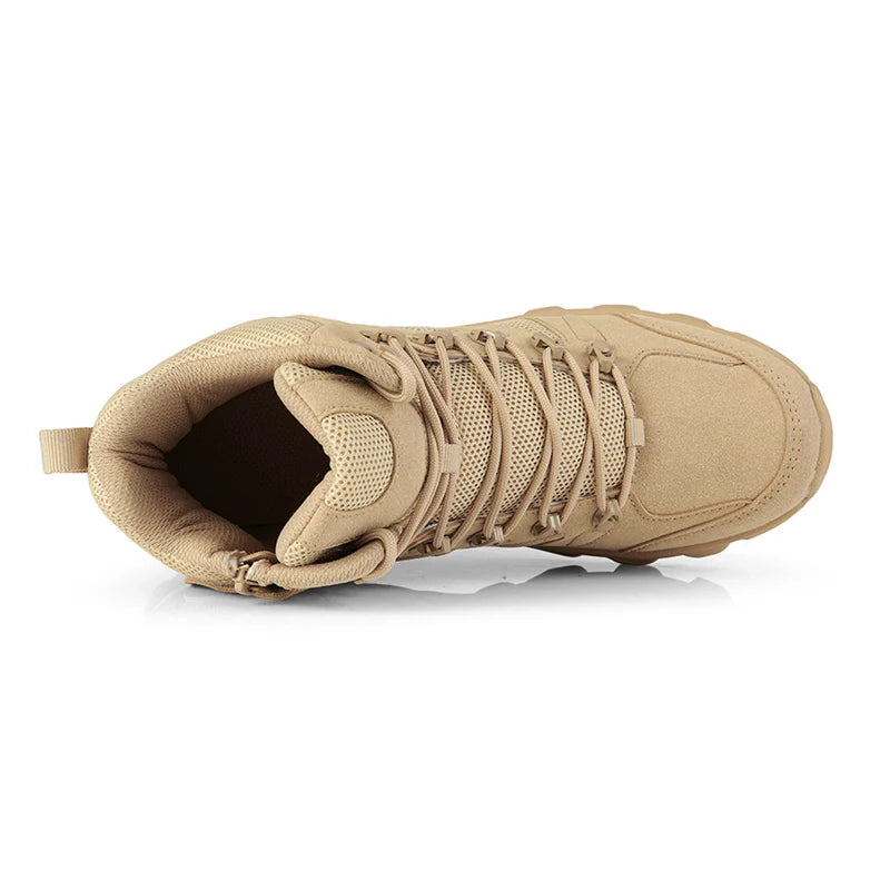 Upgraded Tactical Combat Boots Anti Wear Outdoor Hiking Sneakers Men
