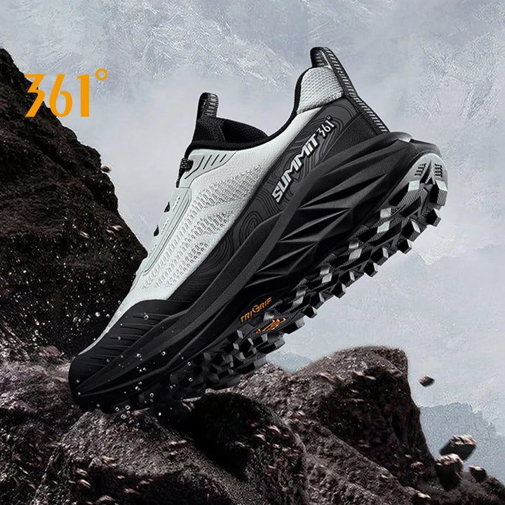361 Degrees Yushan 3.0 Men Running Hiking Breathable Sneakers