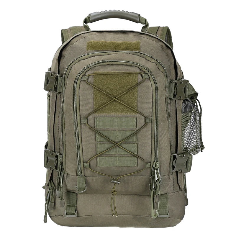 65L Tactical Hiking Backpack Large Capacity Military Camping Rucksack