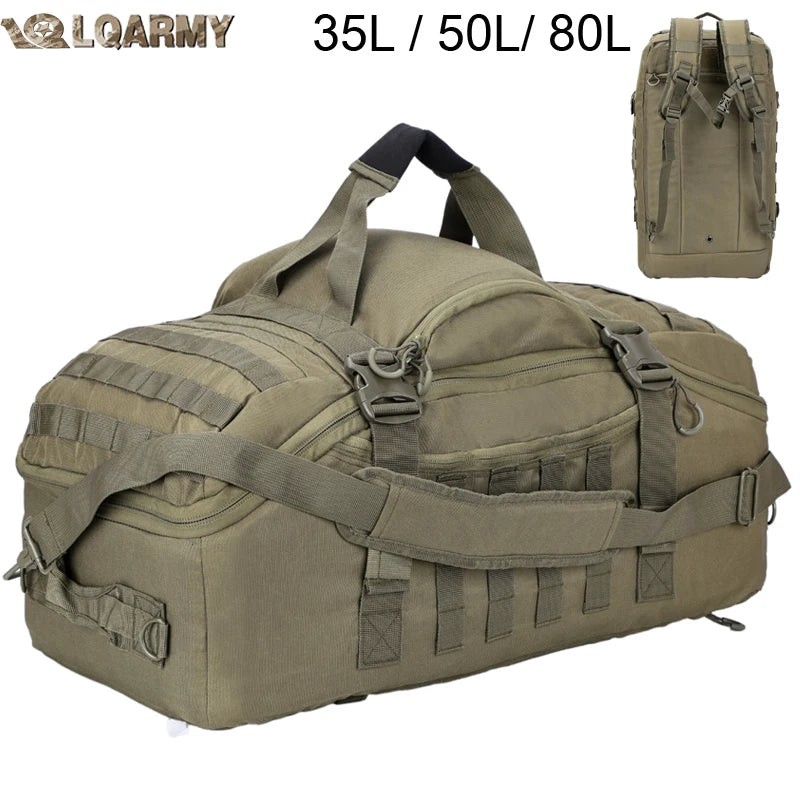 Tactical Backpack 30L 45L 80L Hiking Camping Travel Bag