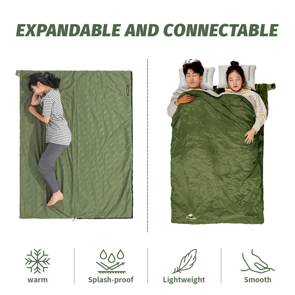 LW180 Ultralight Cotton Summer Hiking Camping Sleeping Bag