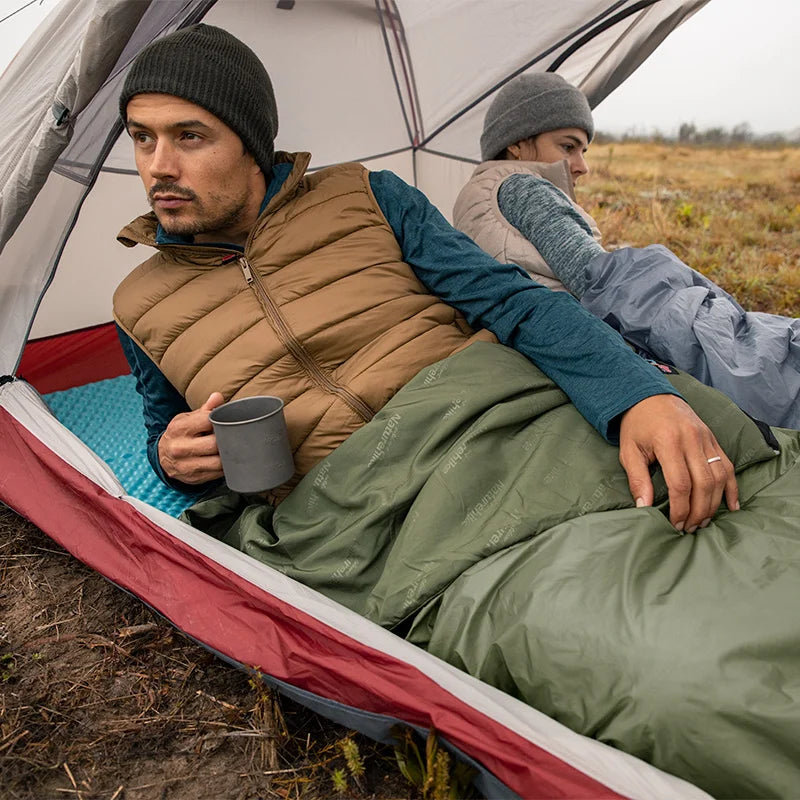 LW180 Ultralight Cotton Waterproof Summer Hiking Camping Sleeping Bag