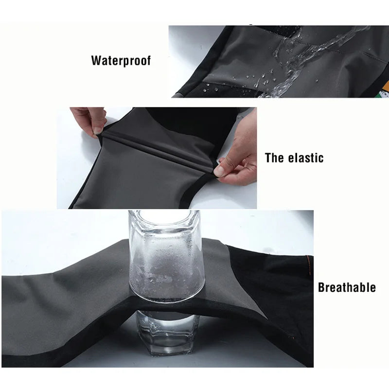 Men Quick Dry Hiking Pants Lightweight Breathable Outdoor Zipper