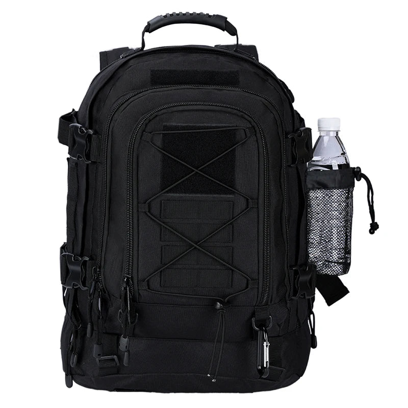 65L Tactical Hiking Backpack Large Capacity Military Camping Rucksack