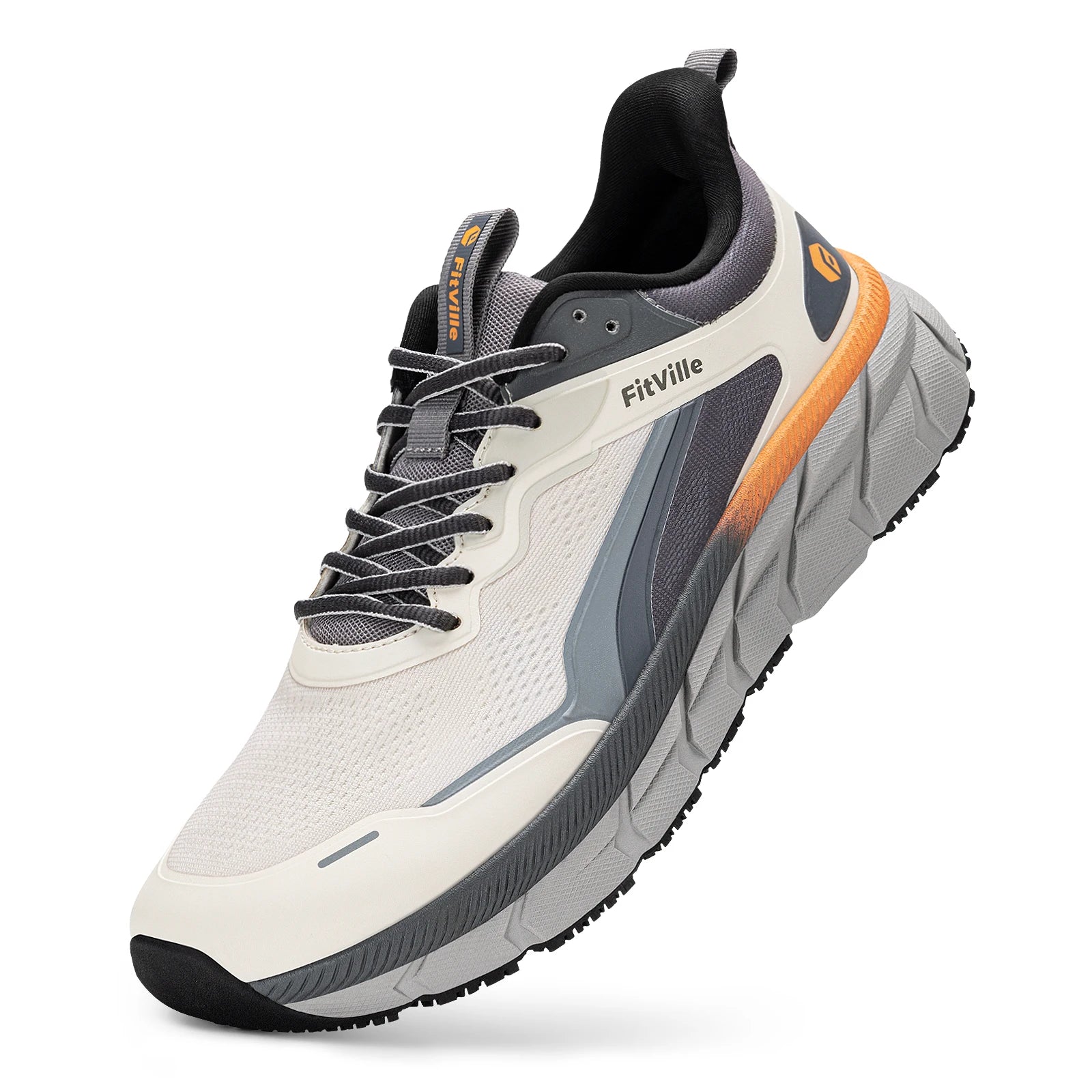 Wide Toe Box Cushioned Extra Wide Non Slip Running Shoes