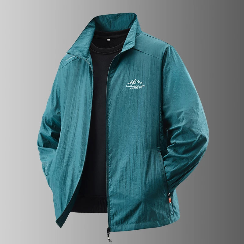 Men Summer Ultra Light UV Protection Fishing Sun Jacket Coat