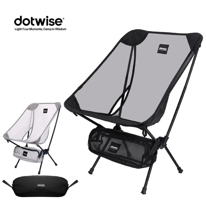 Moon Chair Breathable Camping Fishing Chair Aluminum Alloy Folding Seat
