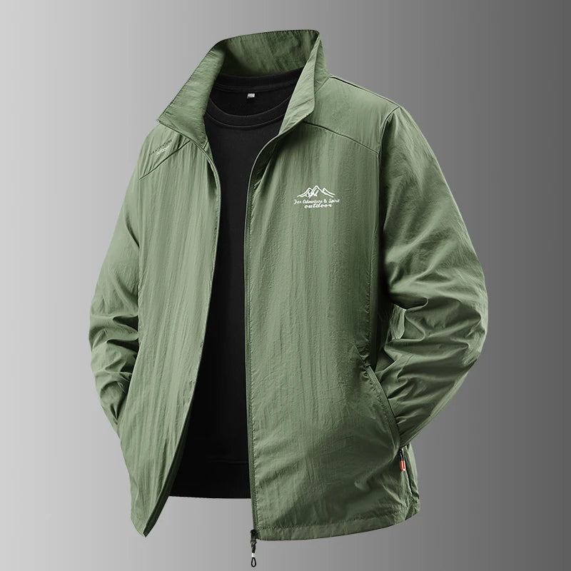 Men Summer Ultra Light UV Protection Fishing Sun Jacket Coat