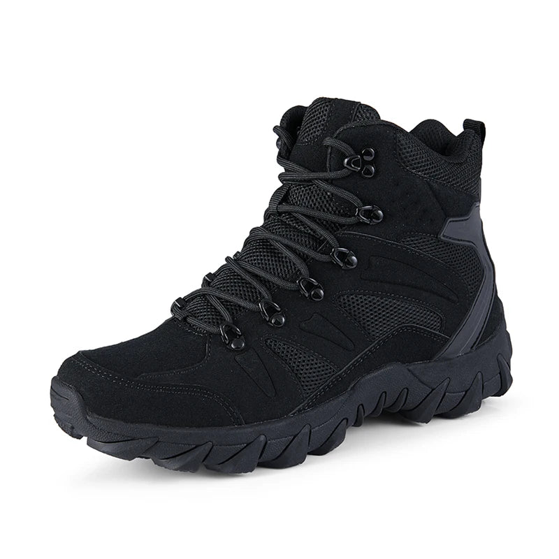 Upgraded Tactical Combat Boots Anti Wear Outdoor Hiking Sneakers Men