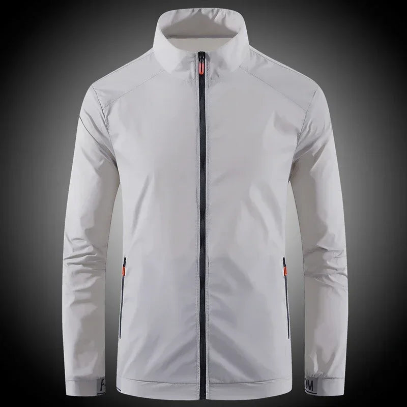 Men UV Protection Waterproof Breathable Sun Protection Fishing Jacket