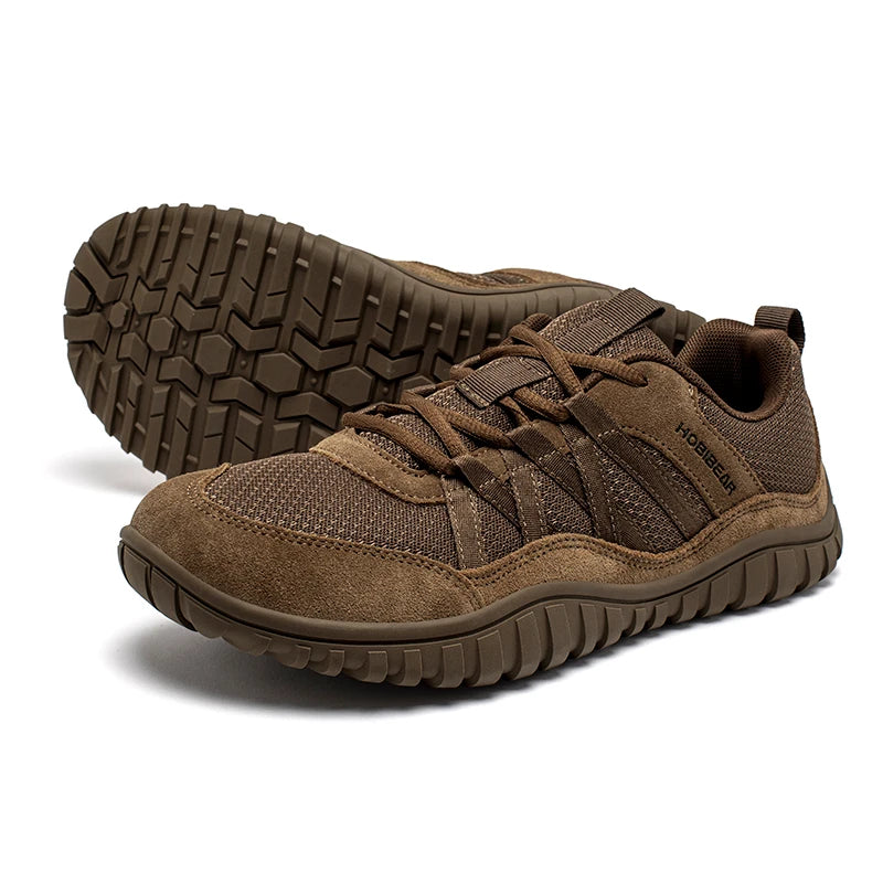 Wide Toe Walking Running Shoes Breathable Non Slip Outdoor Sneakers