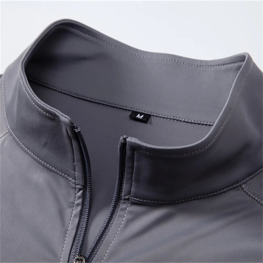 Men Lightweight UV Protection Breathable Sun Shirt Outdoor Spring Tee
