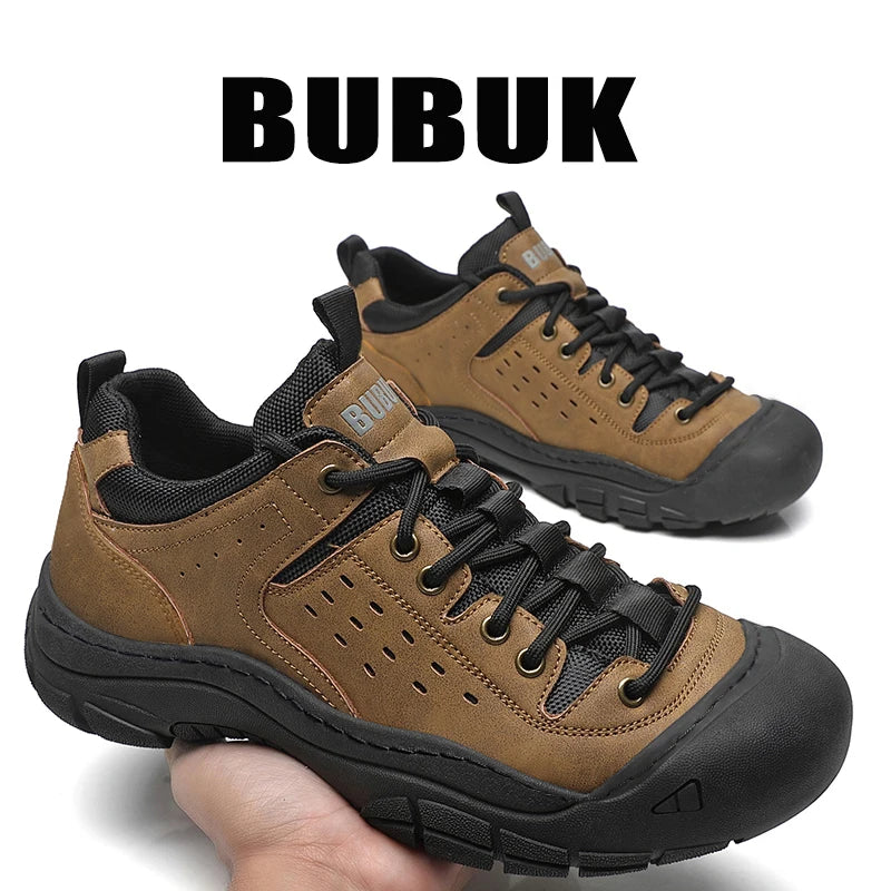 Men’s Casual Hiking Sneakers Non Slip Breathable Outdoor Trekking Shoes