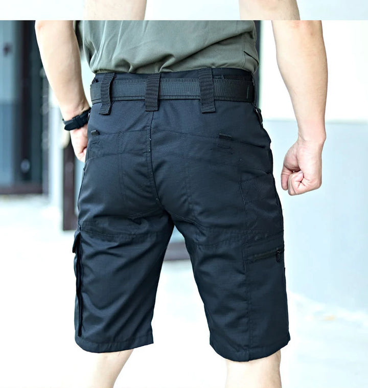 Men Tactical Camouflage Cargo Shorts Quick Dry Multi Pocket
