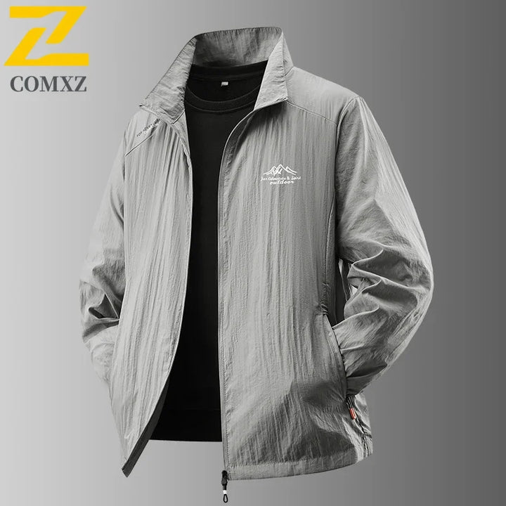 Men Summer Ultra Light UV Protection Fishing Sun Jacket Coat