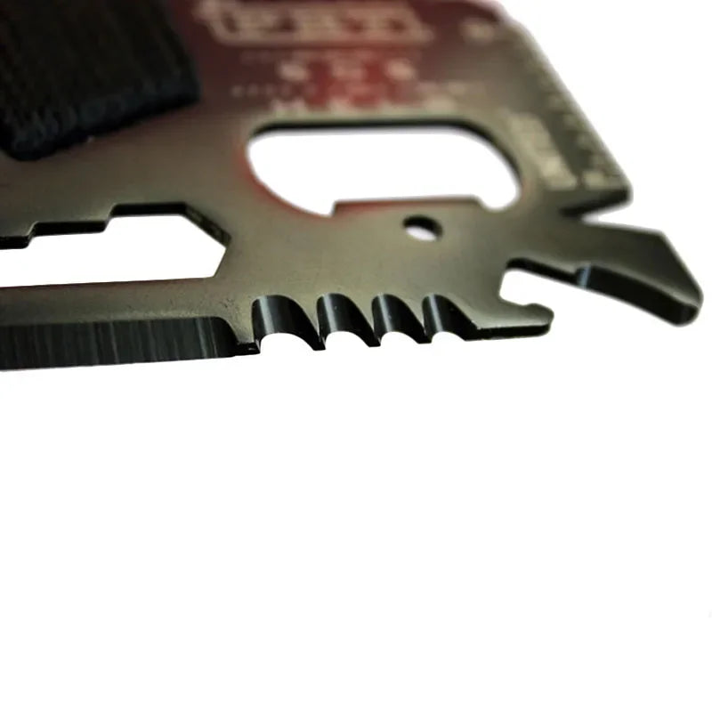 EDC Multifunctional Pocket Utility Card Outdoor Camping Survival Tool