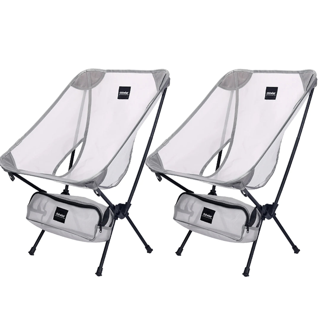 Moon Chair Breathable Camping Fishing Chair Aluminum Alloy Folding Seat