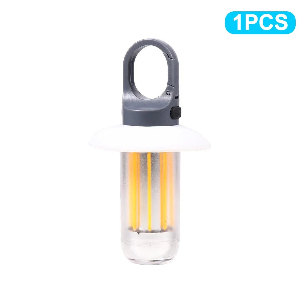 Rechargeable LED Camping Lantern Flashlight Waterproof Hanging Tent Light