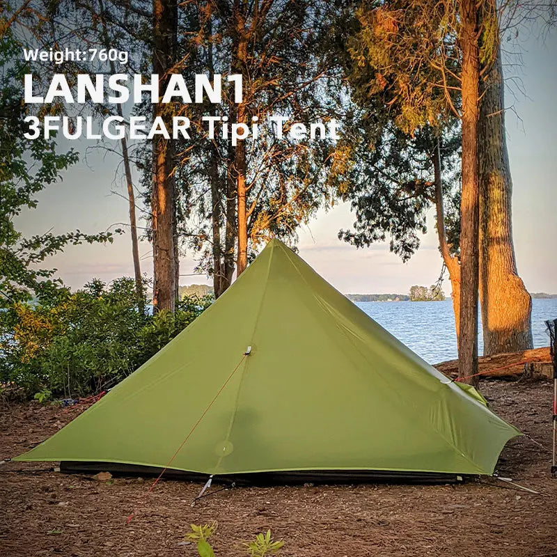 FLAME’S CREED Lanshan 1P Ultralight 3-4 Season Camping Tent