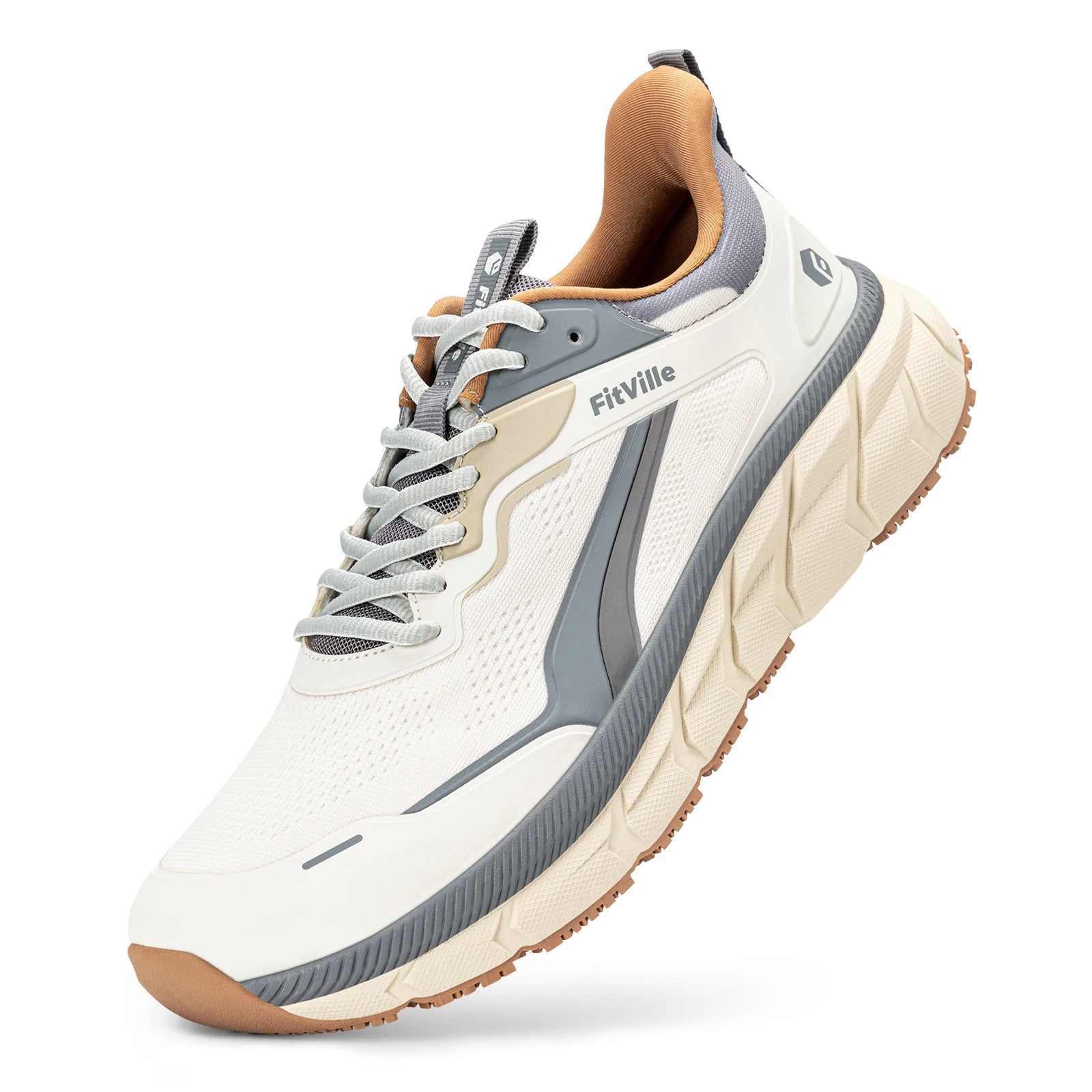 Wide Toe Box Cushioned Extra Wide Non Slip Running Shoes